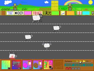 [Sheep Racing Deluxe (half size)]