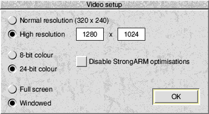 [Doom video configuration]